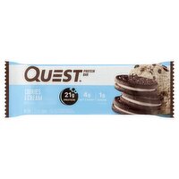 Quest Cookies & Cream Flavored Protein Bar, 2.12 oz, 2.12 Ounce