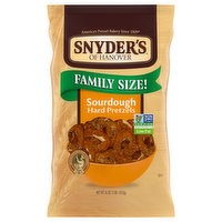 Snyder's of Hanover Hard Pretzels, Sourdough, Family Size!, 16 Ounce