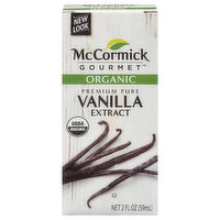 McCormick Vanilla Extract, Organic, 2 Fluid ounce