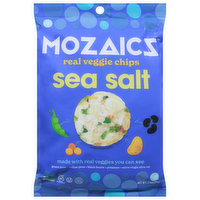 Mozaicz Veggie Chips, Sea Salt, 3.5 Ounce