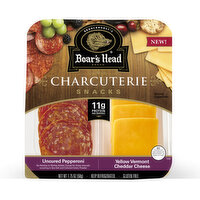 Boar's Head Uncured Pepperoni & Vermont Cheddar Cheese Charcuterie, 1.75 Ounce