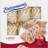 Entenmann's Apple Puffs, 6 Each