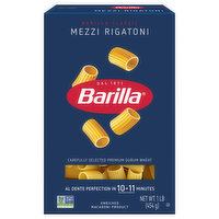 Barilla Mezzi Rigatoni, 1 Pound
