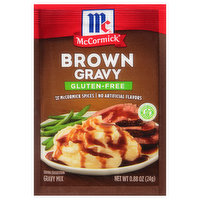 McCormick Gravy Mix, Gluten Free, Brown, 0.88 Ounce