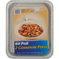 EZ Foil Casserole Pans, 2 Each