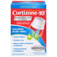 Cortizone-10 Anti-Itch Liquid, Maximum Strength, Calming Aloe Vera, 1.25 Fluid ounce