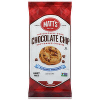 Matt's Bakery Cookies, Soft-Baked, Chocolate Chip, 10.5 Ounce