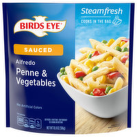 Birds Eye Alfredo, Penne & Vegetables, Sauced, 10.8 Ounce