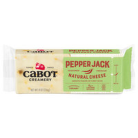 Cabot Creamery Natural Cheese, Pepper Jack, 8 Ounce