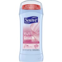 Suave Antiperspirant Deodorant, Powder, Invisible Solid, 2.6 Ounce