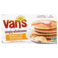 Van's Pancakes, Simply Wholesome, Homestyle, 8 Each