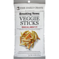 The Daily Crave Veggie Sticks, 6 Ounce