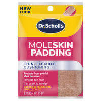 Dr. Scholl's Padding, Moleskin, 3 Each
