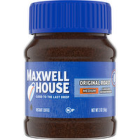 Maxwell House Instant Coffee, Medium, Original Roast, 2 Ounce