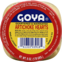 Goya Artichoke Hearts, Quartered & Marinated, 6 Ounce