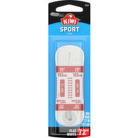 Kiwi Sport Laces, Flat White, 72 Inches, 1 Each