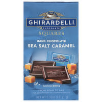 Ghirardelli Dark Chocolate Squares, Sea Salt Caramel, 5.32 Ounce