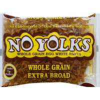 No Yolks Pasta, Whole Grain, Egg White, Extra Broad, 12 Ounce