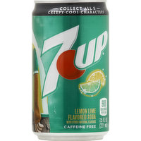 7-UP Soda, Lemon, Caffeine Free, 6 Each