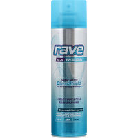 Rave Hairspray, Scented, 4X Mega, 11 Ounce