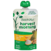 Beech-Nut Fruit, Yogurt & Grain Blend, Harvest Morning, Toddlers (12+ months), 3.5 Ounce