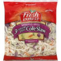 Fresh Express Cole Slaw, 3 Color Deli, 14 Ounce