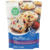 Food Club Imitation Wildberry Muffin Mix, 7 Ounce