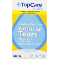 TopCare Eye Drops, Lubricant, Artificial Tears, 0.5 Ounce