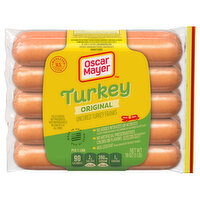 Oscar Mayer Turkey, Uncured Franks, Original, 16 Ounce