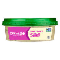 Cedars Hommus, Artichoke Spinach, 8 Ounce