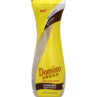 Domino Sugar, Pure Cane, Pourable, Light Brown, 10 Ounce