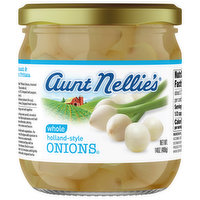 Aunt Nellie's Onions, Whole, Holland-Style, 14 Ounce