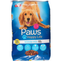 Paws Happy Life Dog Food, Kibble Mix, 16 Pound