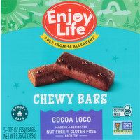 Enjoy Life Chewy Bars, Cocoa Loco, 5 Each