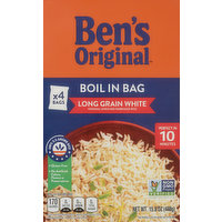 Ben's Original Rice, Long Grain White, Boil in Bag