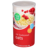 Food Club Oats, Old Fashioned, 42 Ounce