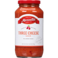 Mezzetta Sauce, Three Cheese, 25 Ounce