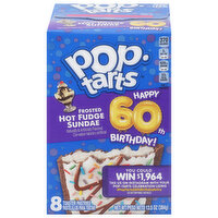 Pop-Tarts Toaster Pastries, Frosted Hot Fudge Sundae, 8 Each