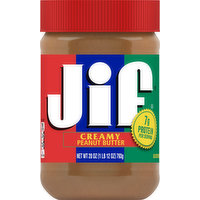 Jif Peanut Butter, Creamy, 28 Ounce