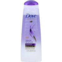 Dove Shampoo, Volume & Fullness, 12 Ounce