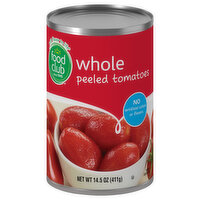 Food Club Tomatoes, Peeled, Whole, 14.5 Ounce