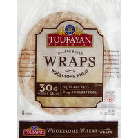 Toufayan Wraps, Wholesome Wheat, 6 Each