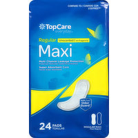 TopCare Pads, Maxi, Regular, Unscented, 24 Each