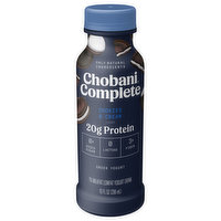 Chobani Yogurt Drink, Greek, 1% Milkfat Lowfat, Cookies & Cream Flavored, 10 Fluid ounce