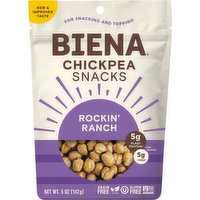 Biena Chickpea Snacks, Rockin' Ranch, 5 Ounce