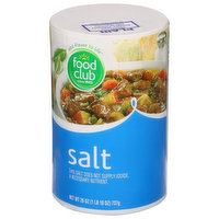 Food Club Salt, 26 Ounce