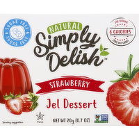 Simply Delish Jel Dessert, Strawberry, 20 Gram