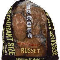 Produce Potatoes, Baking, Russet, Restaurant Size, 5 Pound