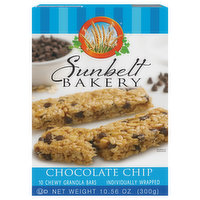 Sunbelt Bakery Granola Bars, Chocolate Chip, Chewy, 10.56 Ounce