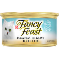 Fancy Feast Cat Food, Gourmet, Grilled, Tuna Feast in Gravy, 3 Ounce